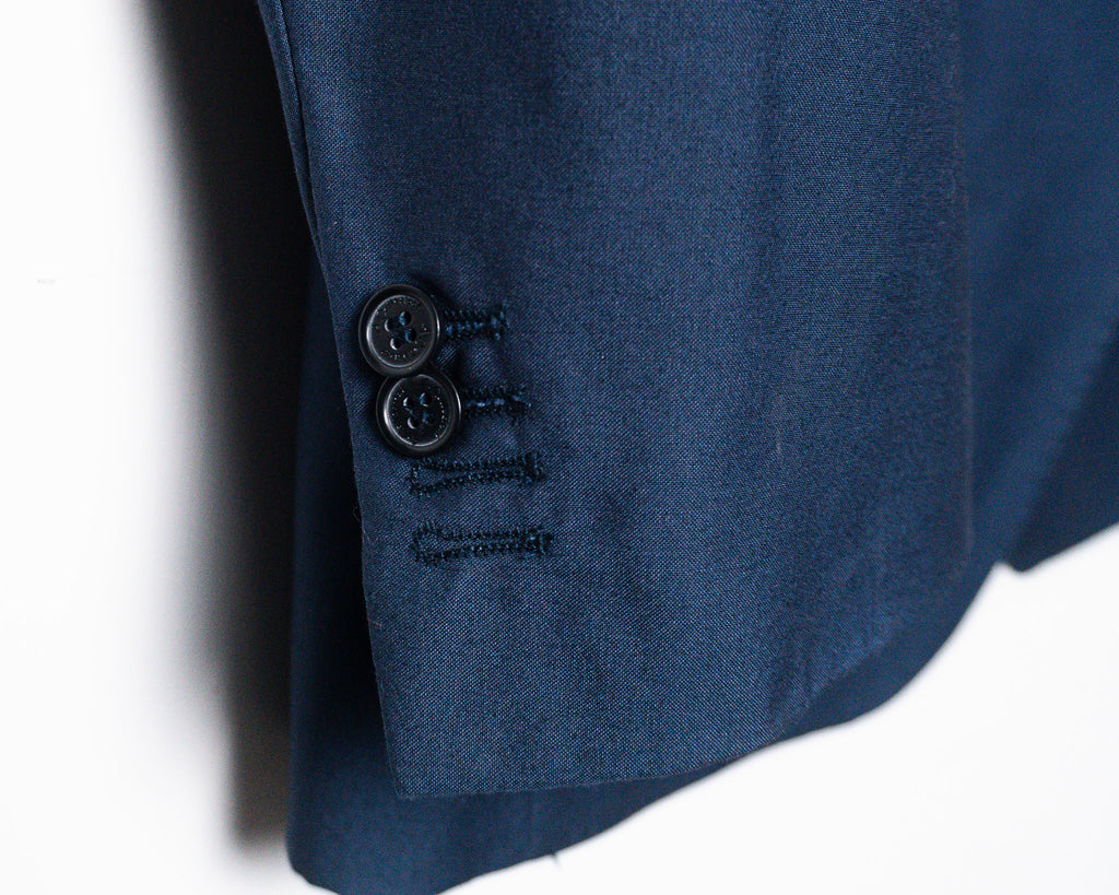 Vestón A Collezioni azul de lana Super 170’s — Talla 52