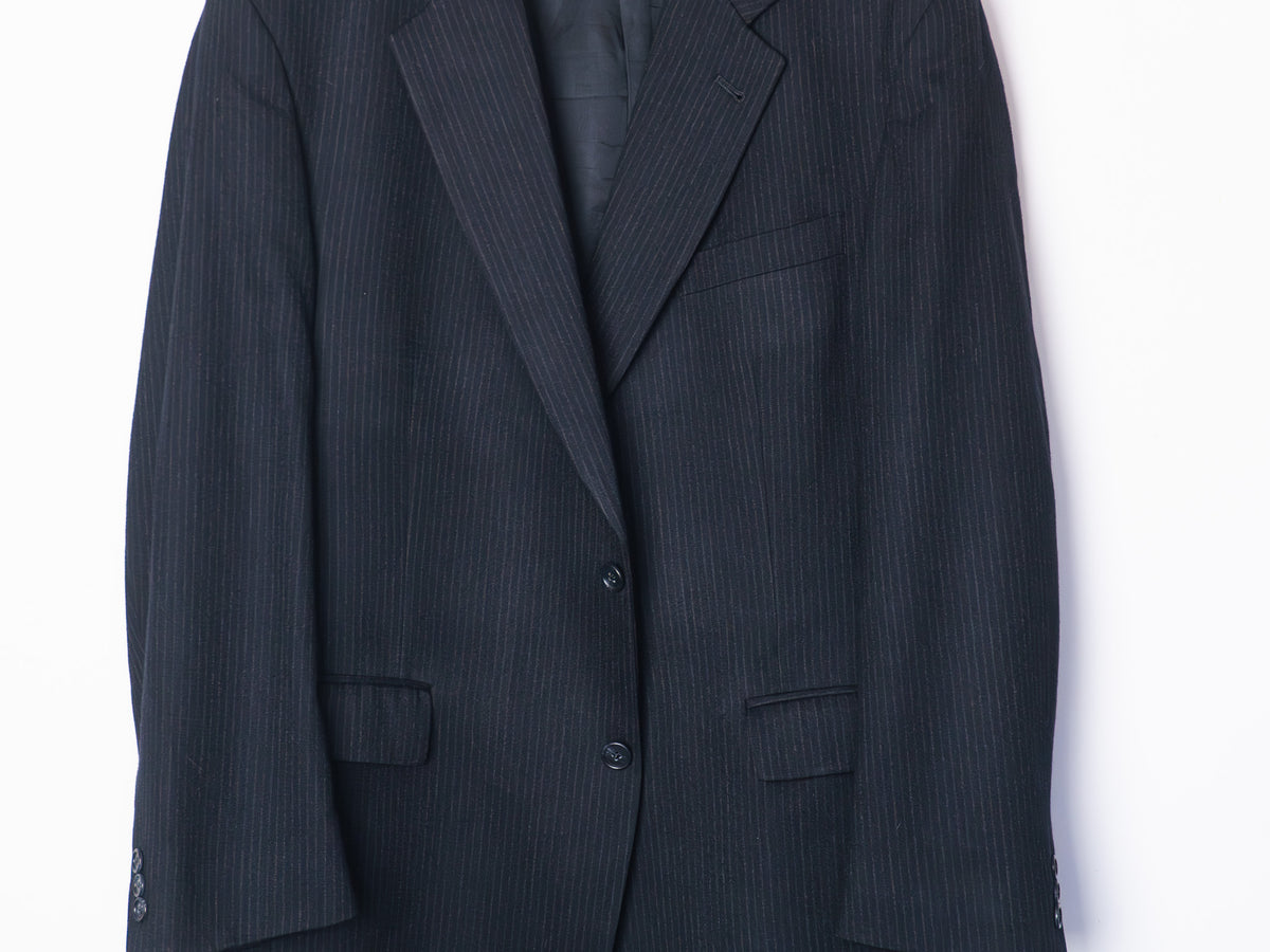 Vestón Burberrys vintage a rayas — Talla 42R