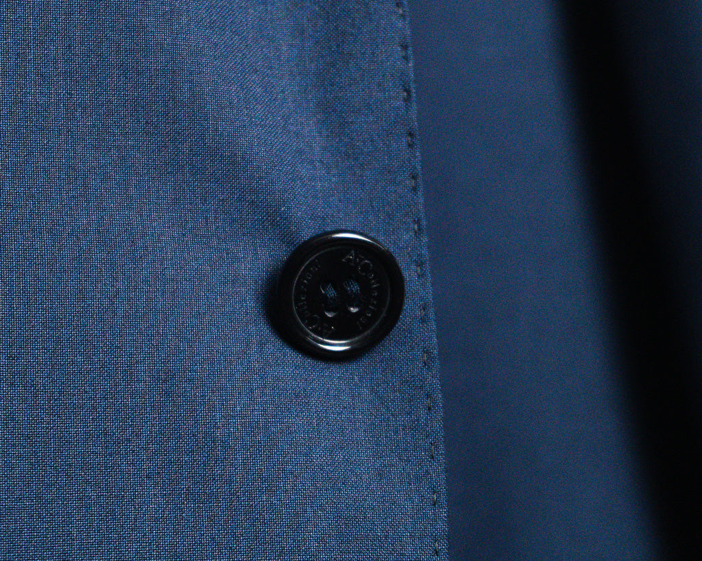 Vestón A Collezioni azul de lana Super 170’s — Talla 52