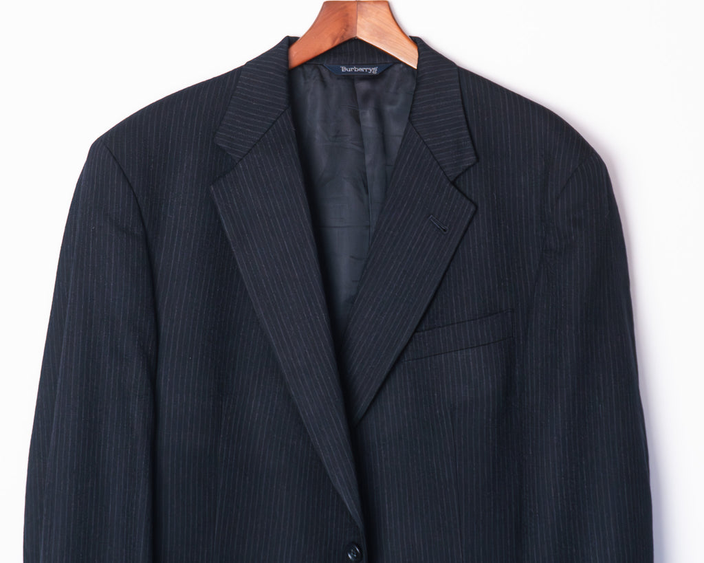 Vestón Burberrys vintage a rayas — Talla 42R