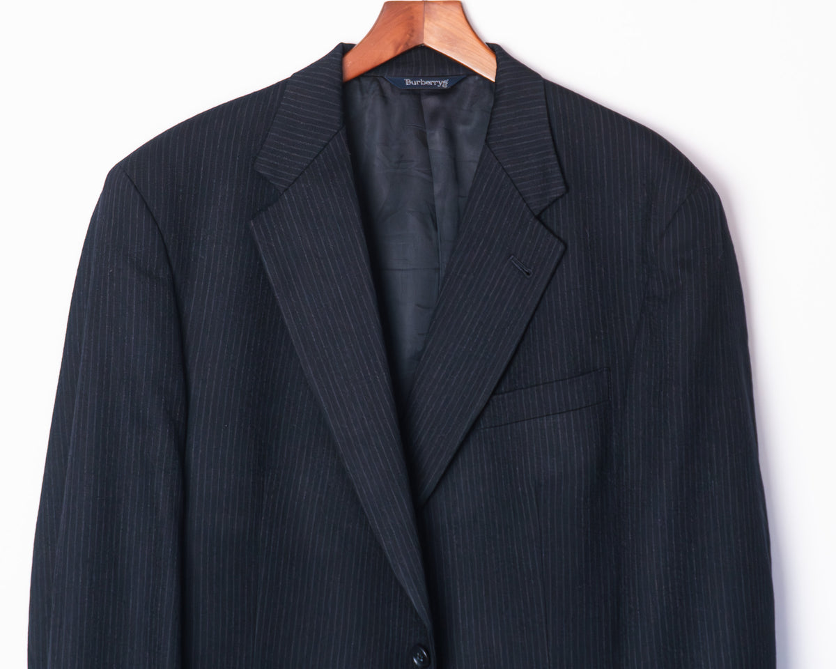 Vestón Burberrys vintage a rayas — Talla 42R
