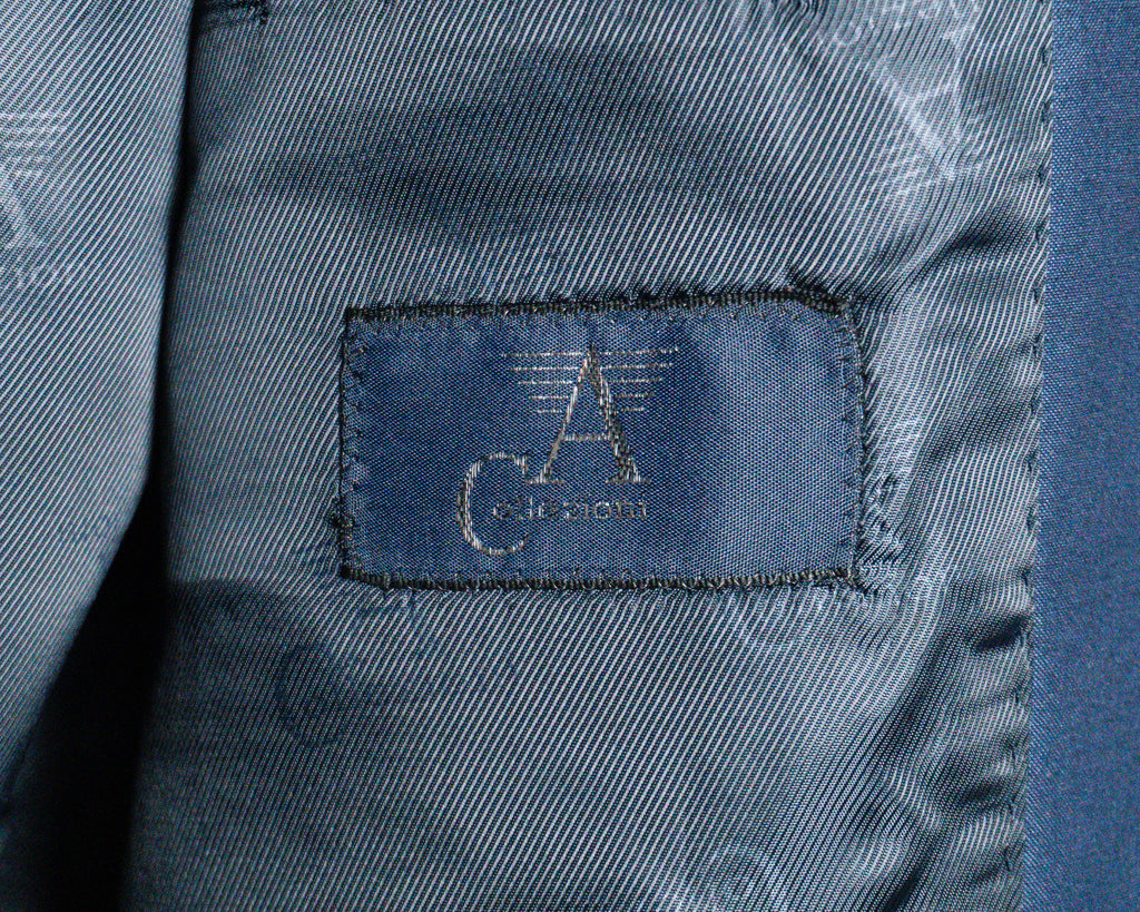 Vestón A Collezioni azul de lana Super 170’s — Talla 52