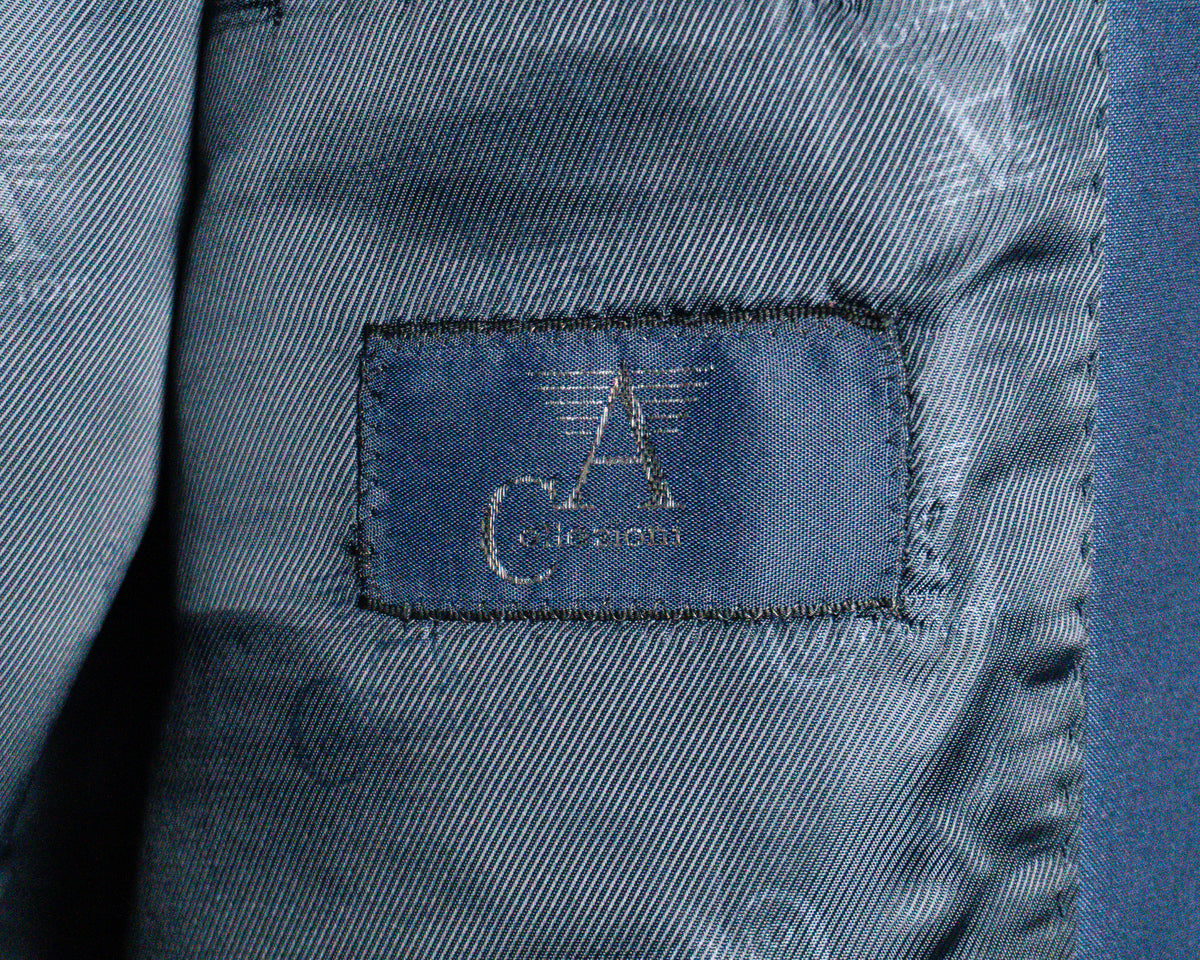 Vestón A Collezioni azul de lana Super 170’s — Talla 52