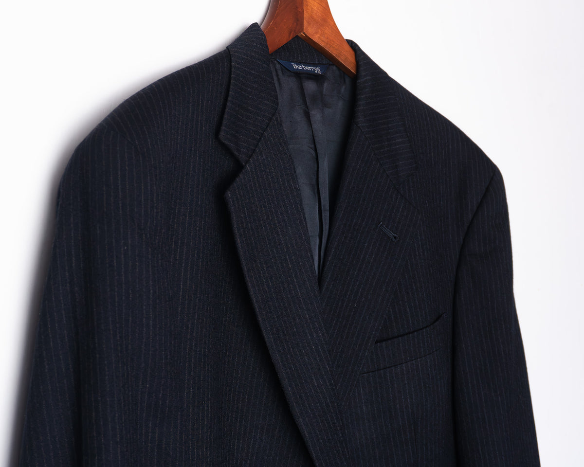 Vestón Burberrys vintage a rayas — Talla 42R
