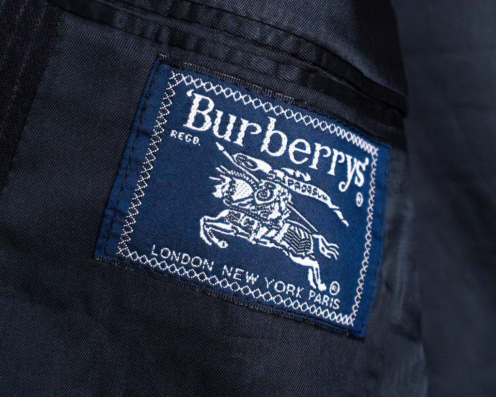 Vestón Burberrys vintage a rayas — Talla 42R