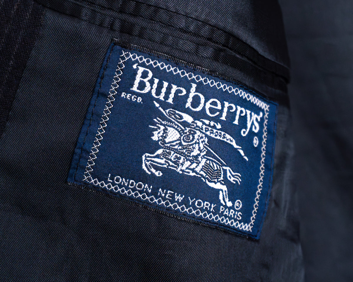 Vestón Burberrys vintage a rayas — Talla 42R