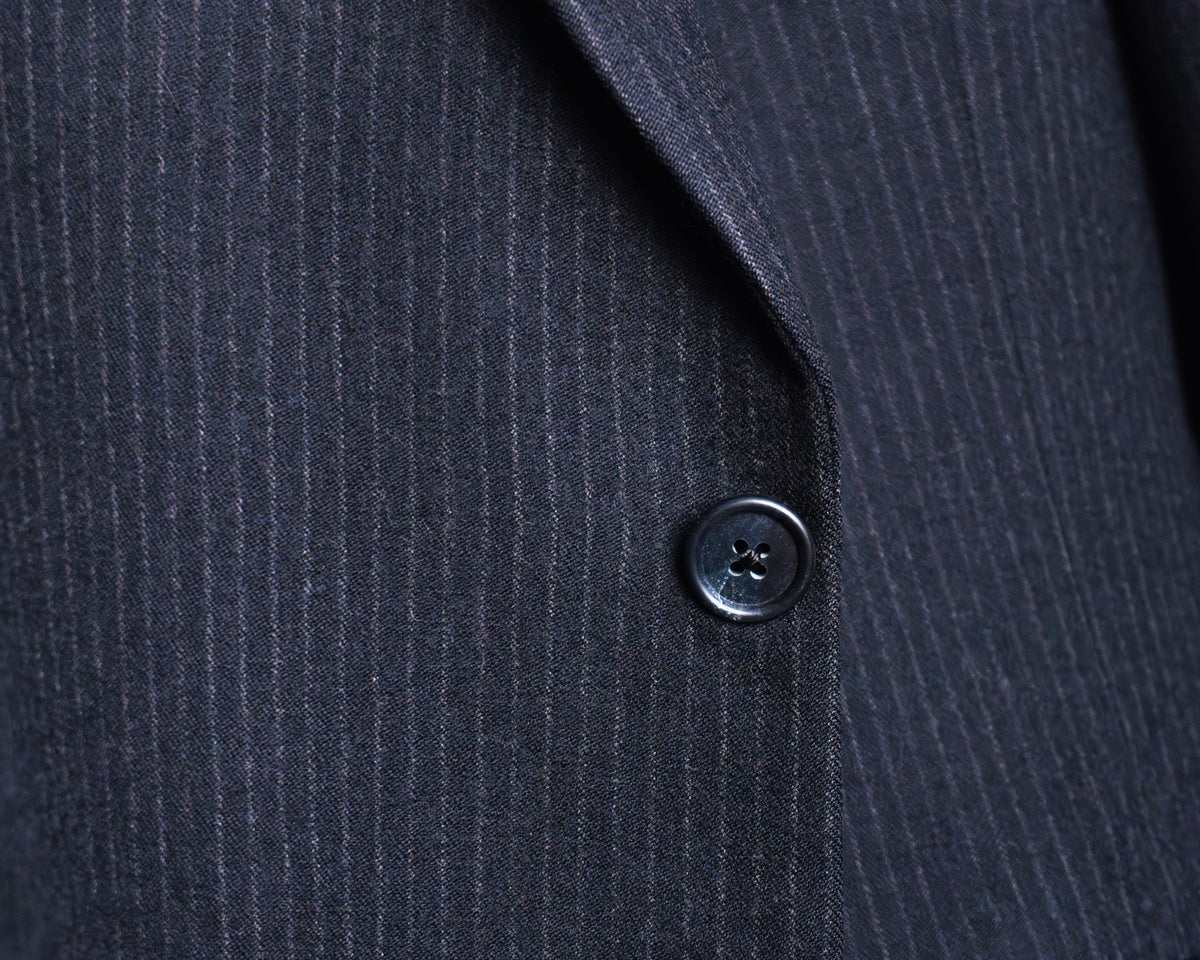 Vestón Burberrys vintage a rayas — Talla 42R