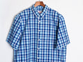 Camisa Brooks Brothers Red Fleece azul a cuadros — Talla XXL