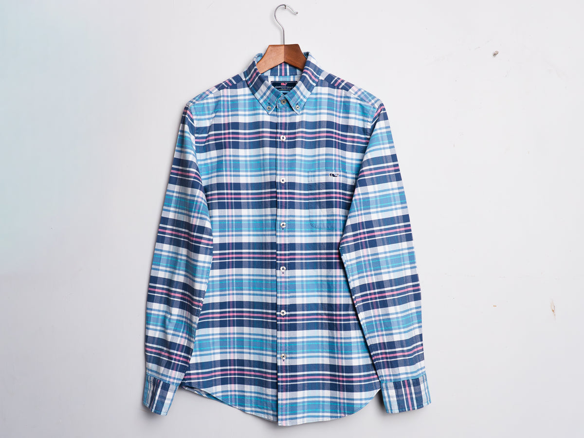 Camisa Vineyard Vines de cuadros — Talla S