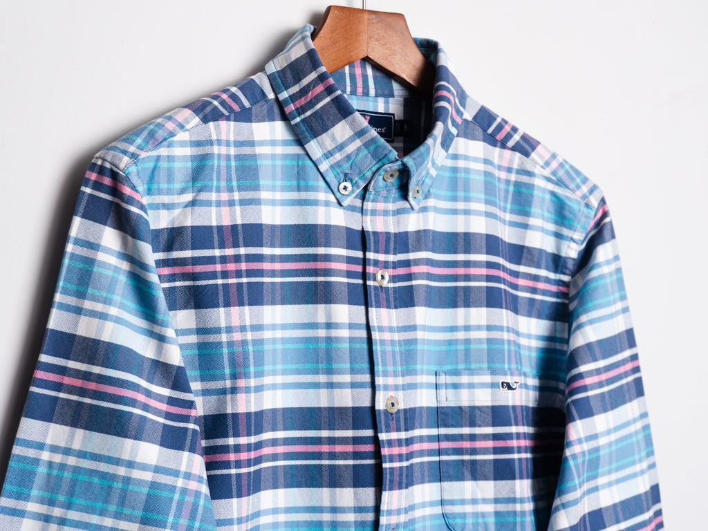 Camisa Vineyard Vines de cuadros — Talla S