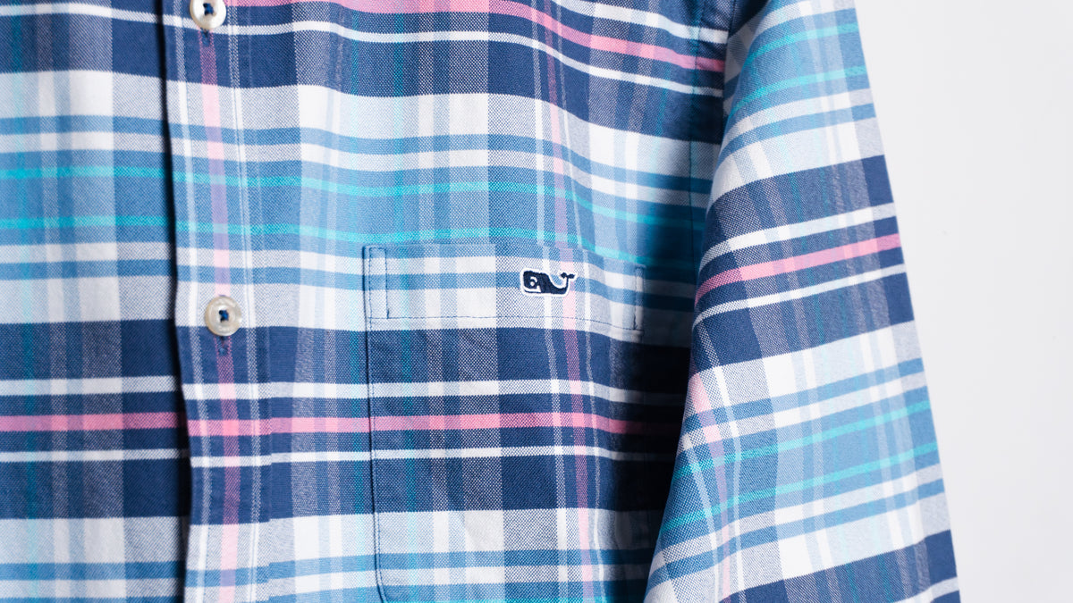 Camisa Vineyard Vines de cuadros — Talla S
