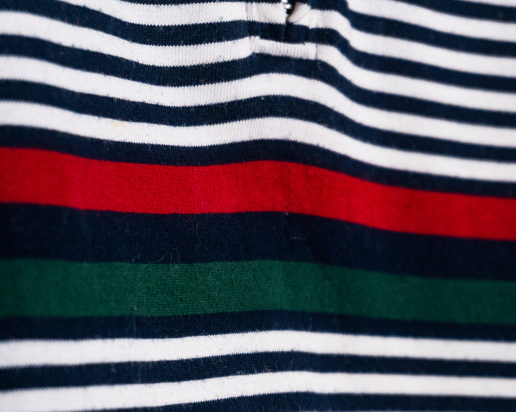 Polera polo Redgreen de rayas con cierre — Talla XL