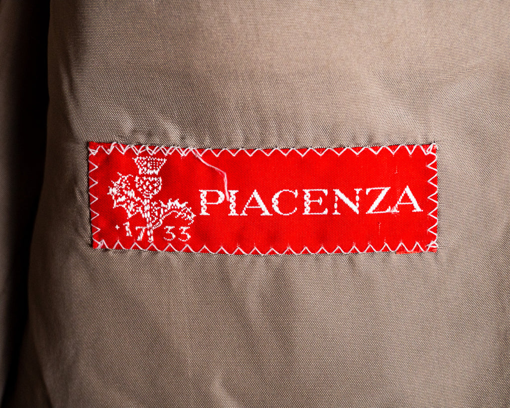 Vestón BOSS a cuadros con tejido Piacenza — Talla 50