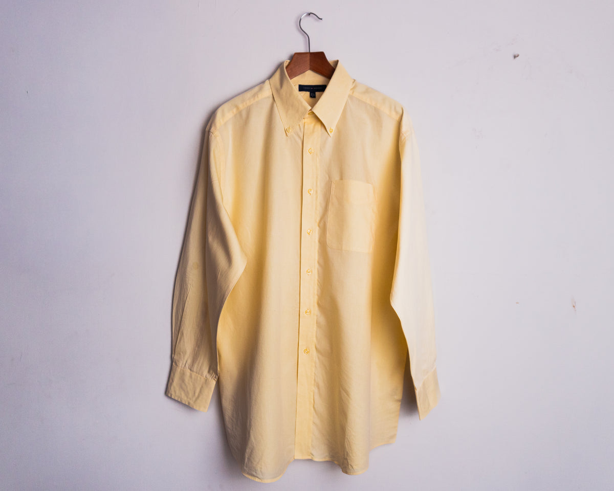 Camisa Tommy Hilfiger amarilla — Talla L