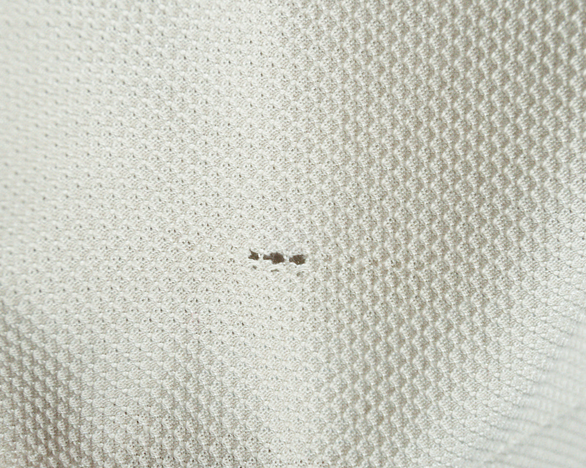 Polera polo Ermenegildo Zegna de algodón y seda — Talla XXL