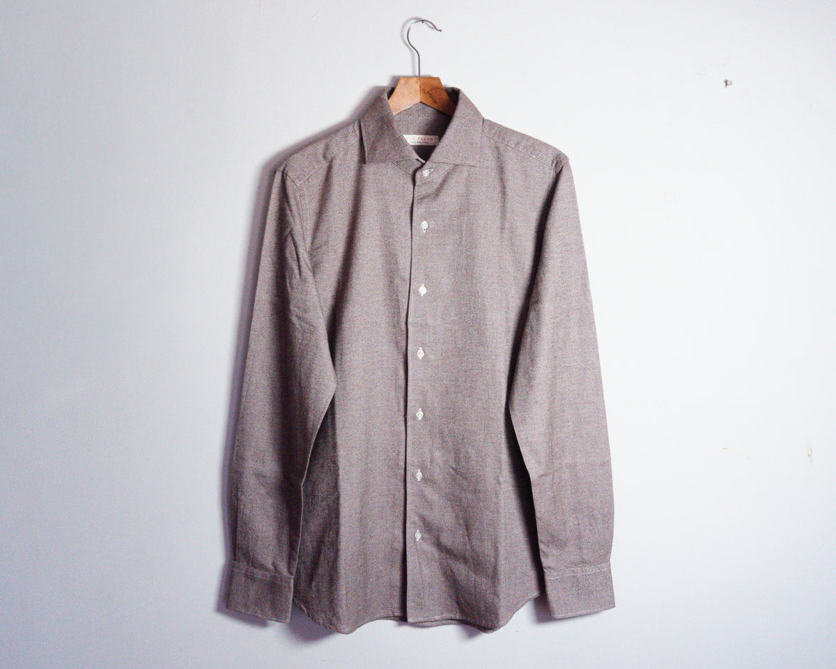 Camisa Luca Faloni de algodón — Talla 15½