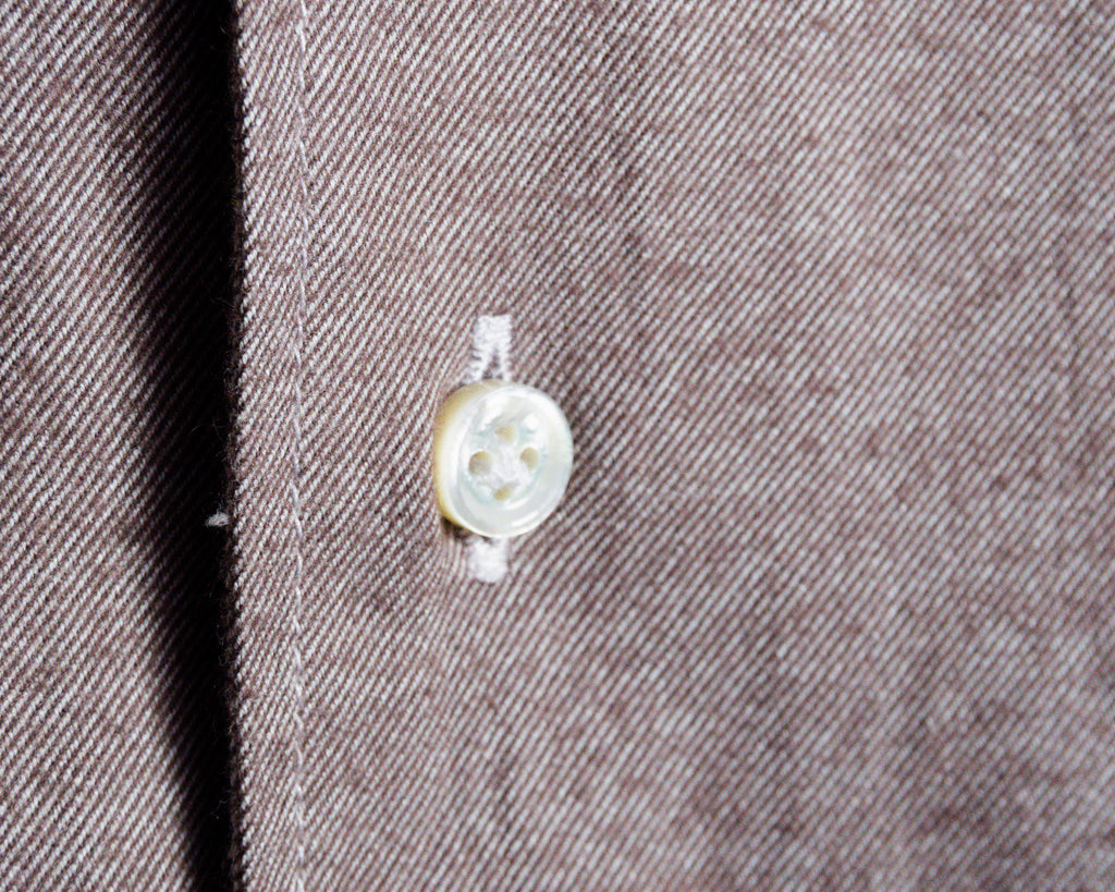 Camisa Luca Faloni de algodón — Talla 15½