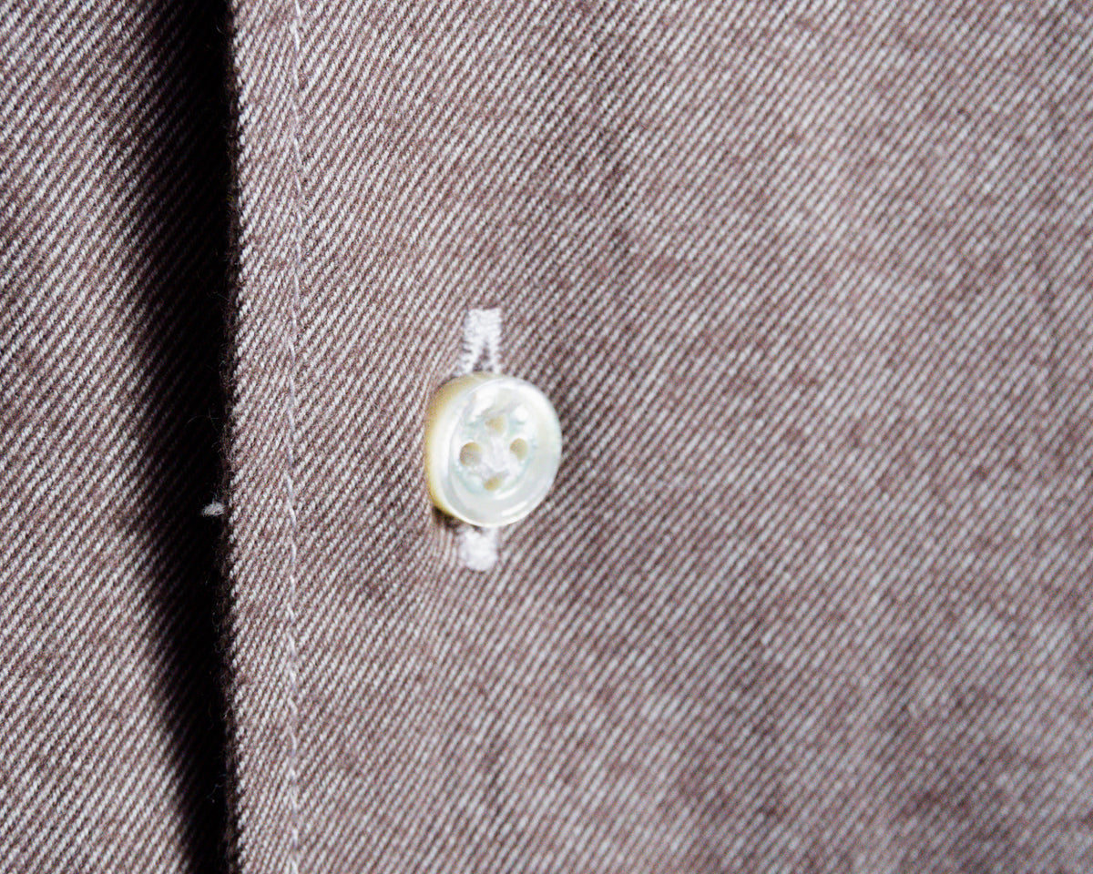 Camisa Luca Faloni de algodón — Talla 15½