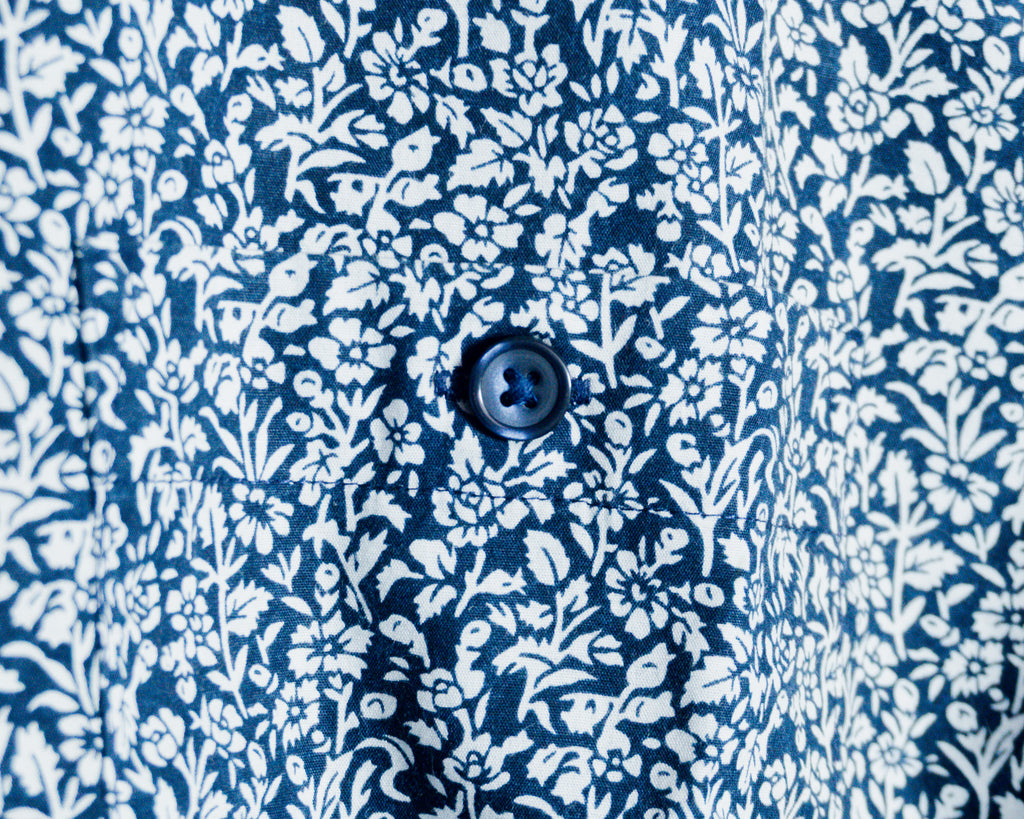 Camisa Paco Rabanne con estampado floral — Talla S