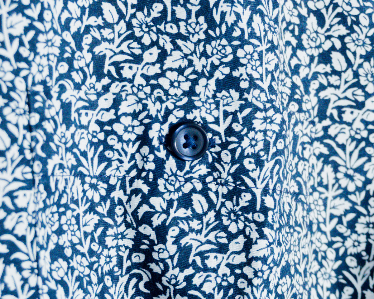 Camisa Paco Rabanne con estampado floral — Talla S
