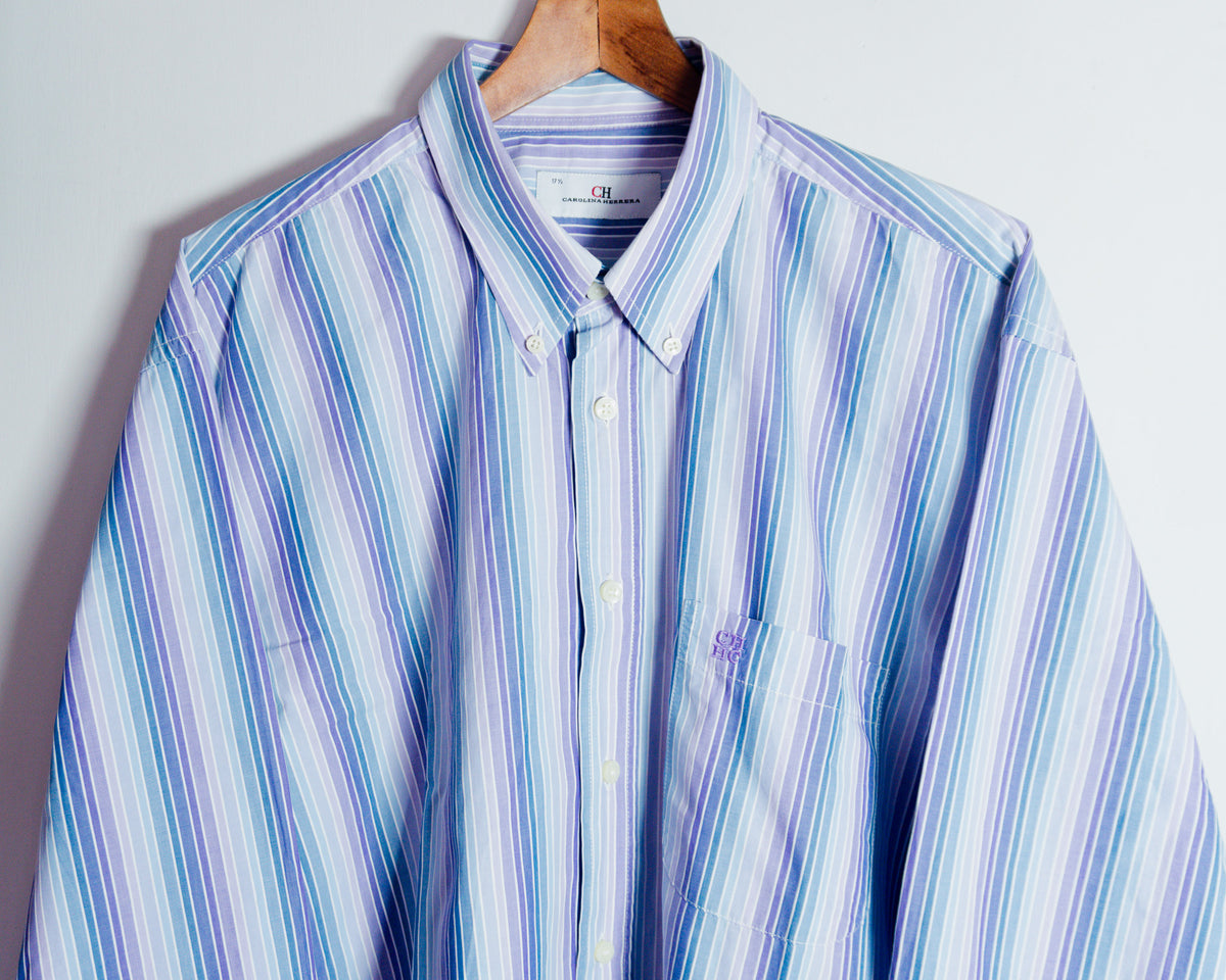 Camisa CH Carolina Herrera a rayas — Talla 17½