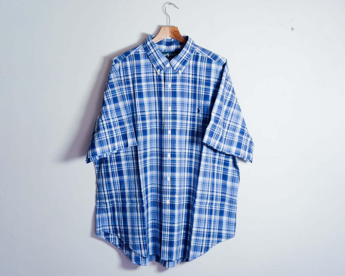 Camisa Ralph Lauren de cuadros azules — Talla XXL
