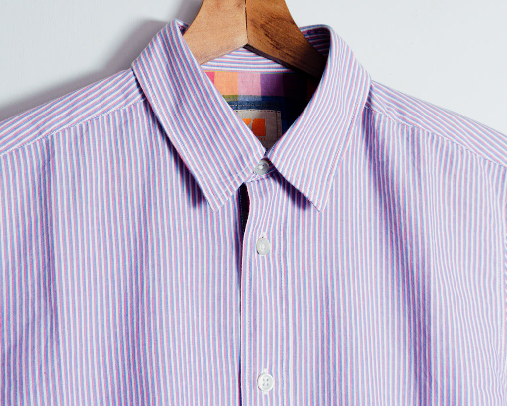 Camisa BOSS Orange de rayas — Talla S