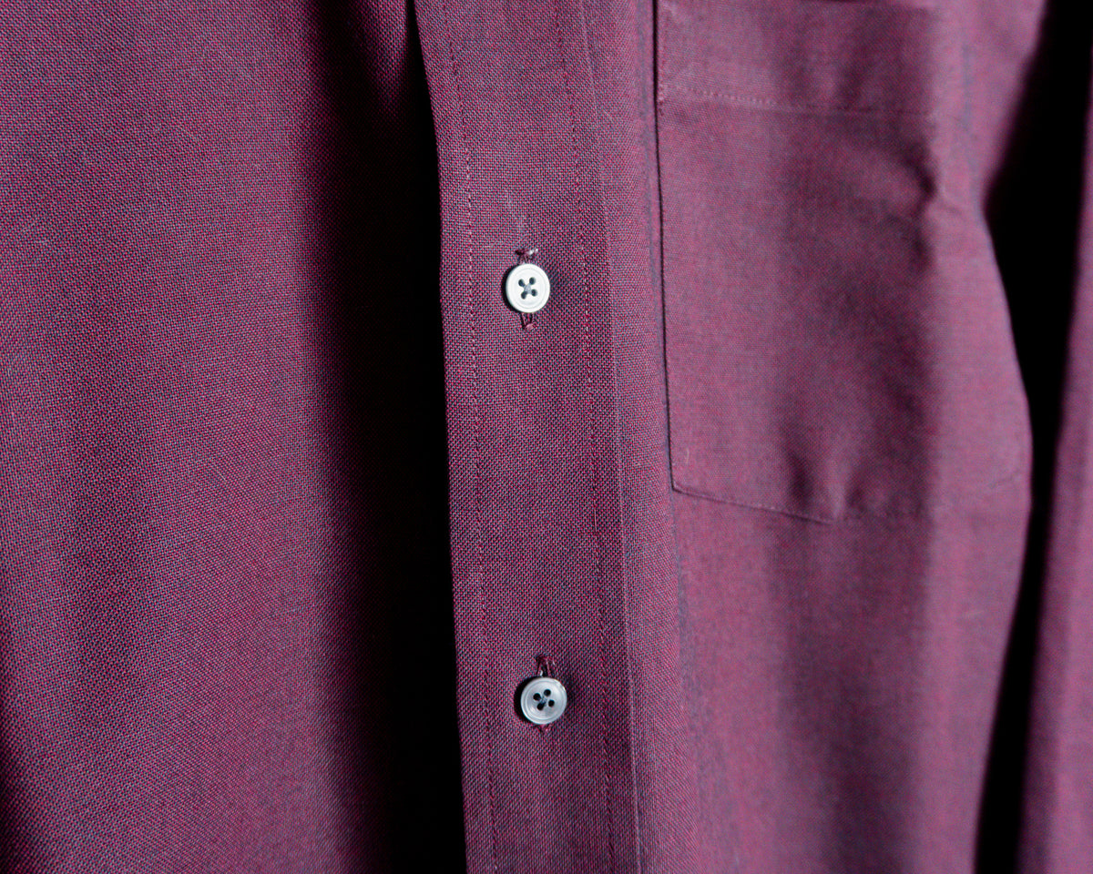 Camisa The Arrow Company burdeo — Talla 15