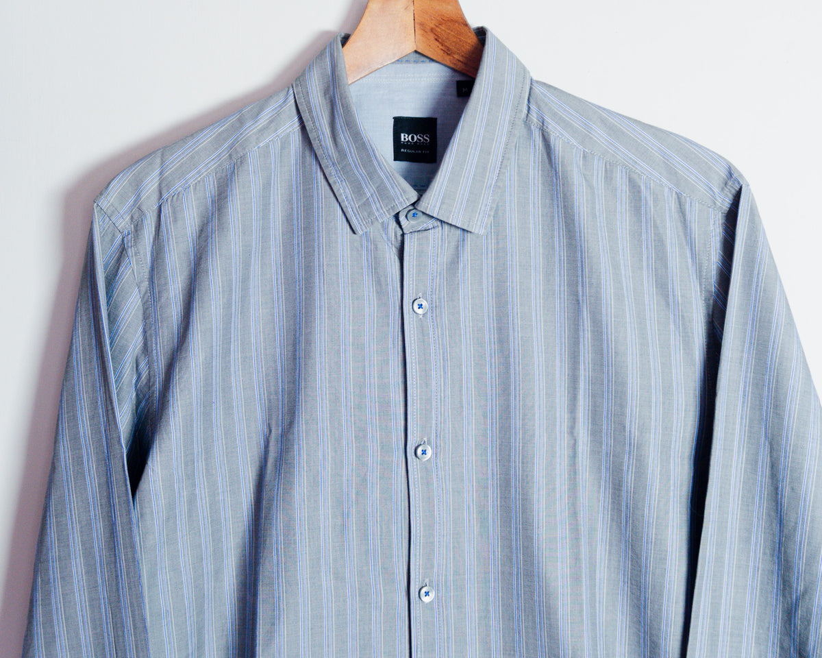 Camisa BOSS de rayas — Talla M
