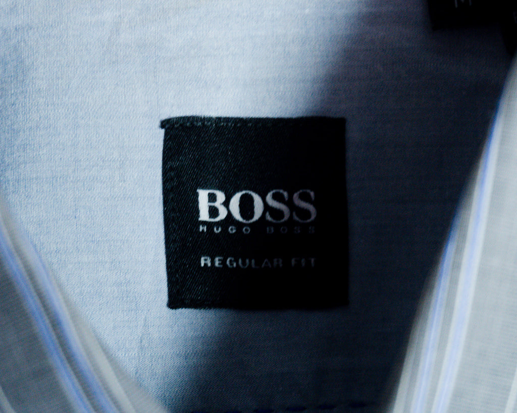 Camisa BOSS de rayas — Talla M