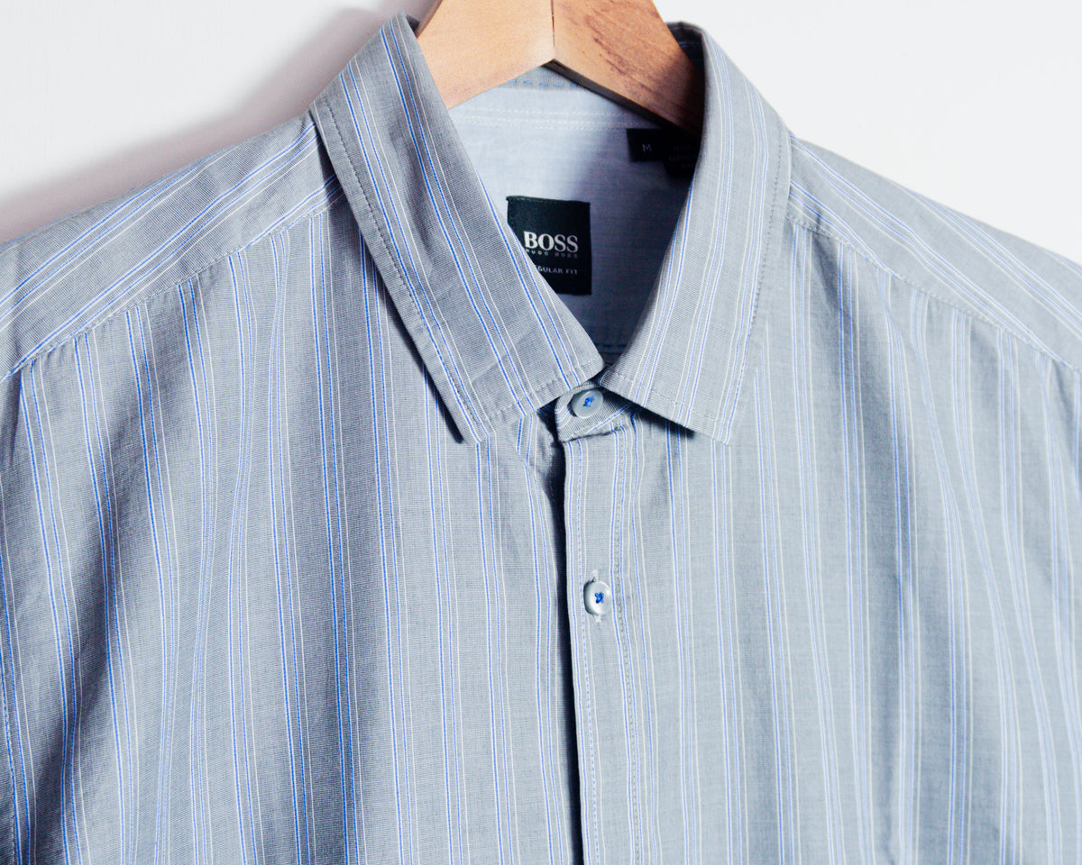 Camisa BOSS de rayas — Talla M