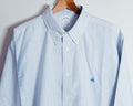 Camisa Brooks Brothers de rayas celestes — Talla XL