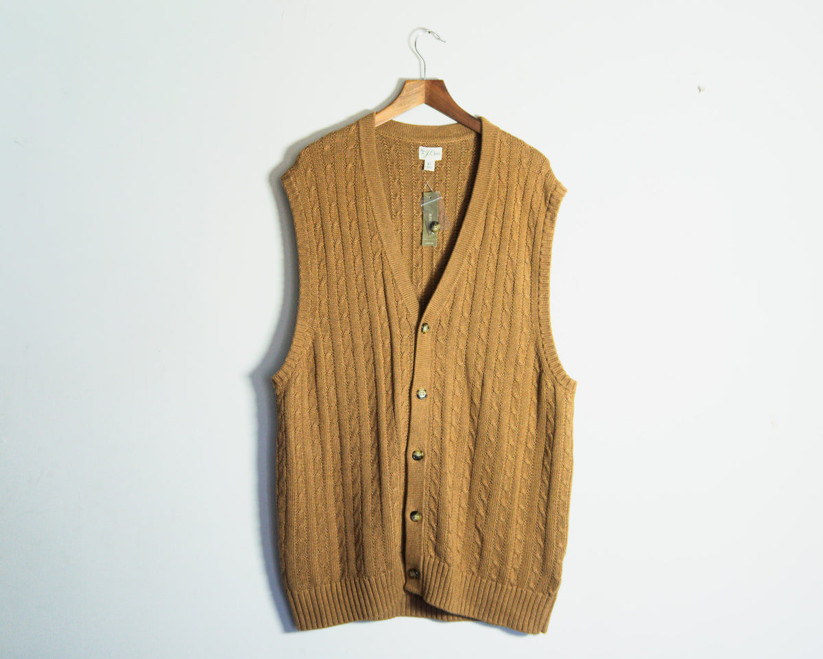 Cárdigan J.Crew sin mangas — Talla XL