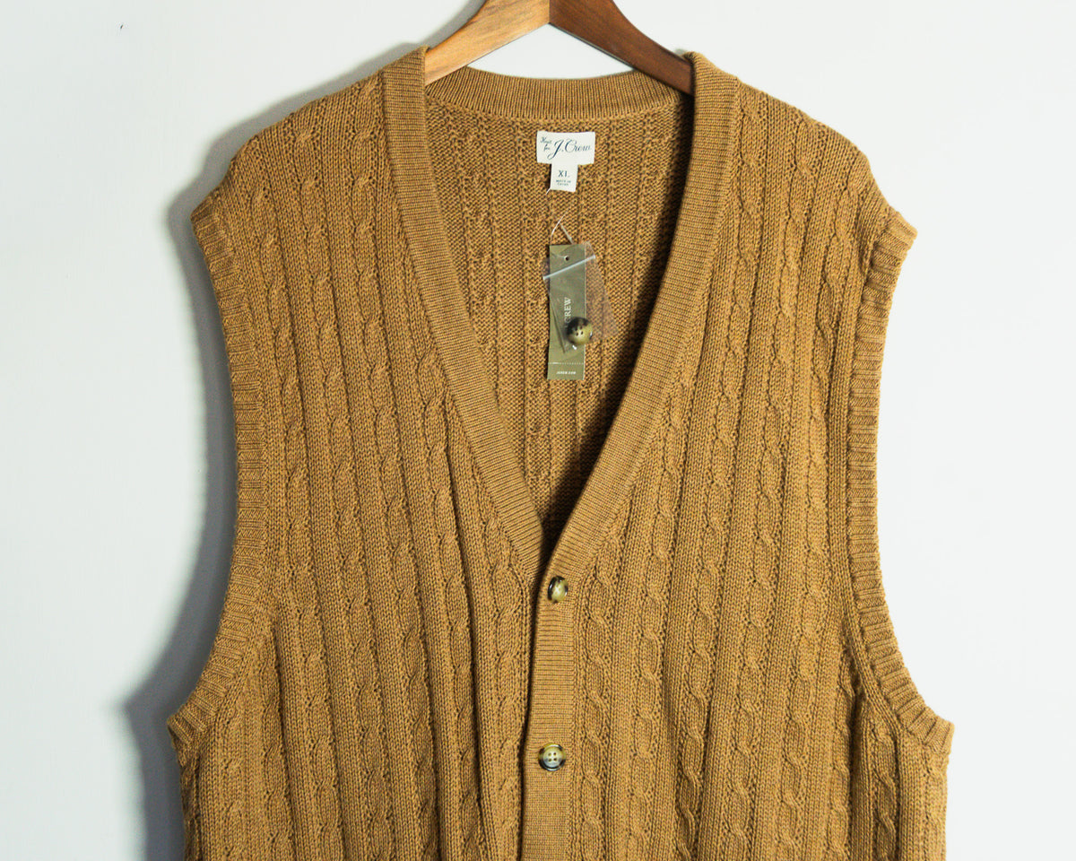 Cárdigan J.Crew sin mangas — Talla XL