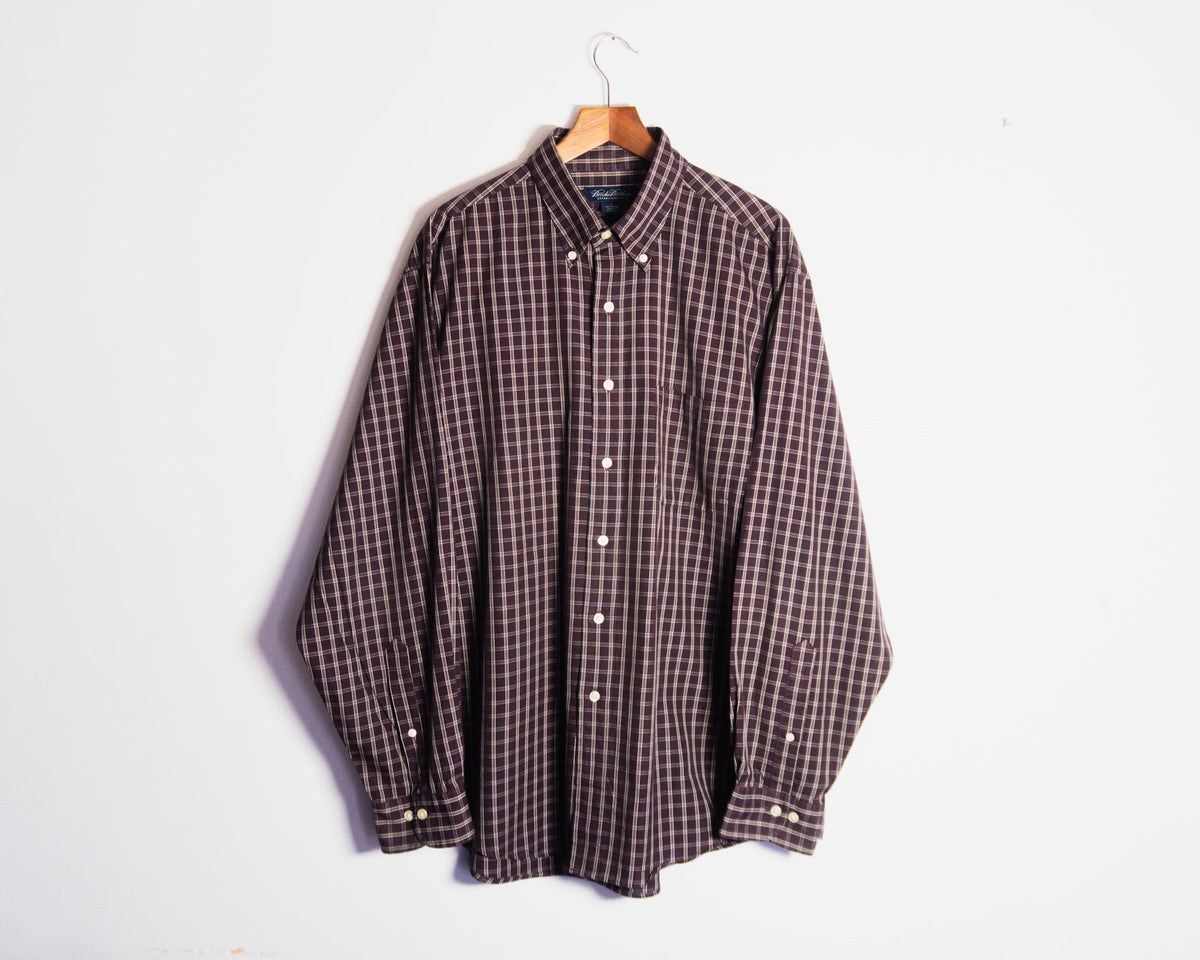 Camisa Brooks Brothers a cuadros — Talla L