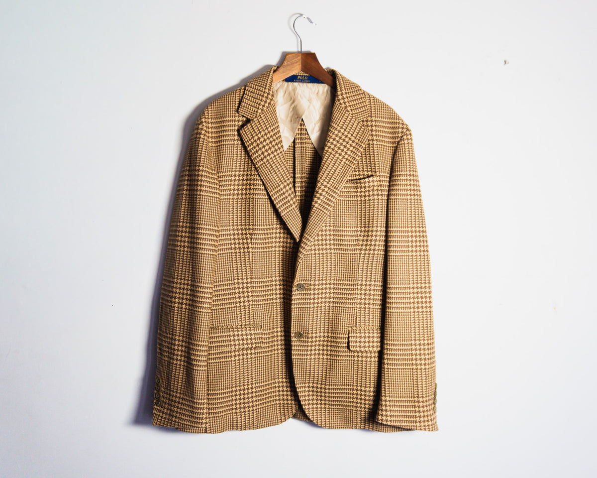 Blazer Polo Ralph Lauren Príncipe de Gales — Talla XL