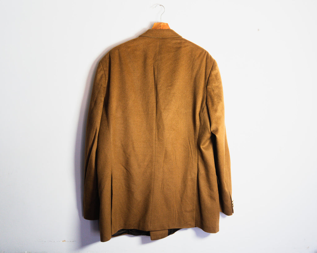 Chaqueta Burberrys cruzada de cashmere — Talla aproximada XXL