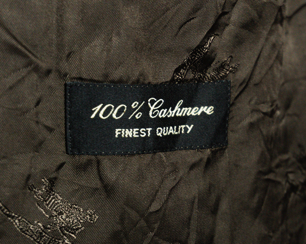 Chaqueta Burberrys cruzada de cashmere — Talla aproximada XXL