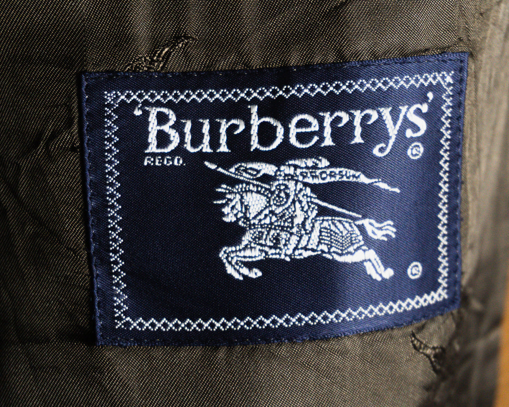 Chaqueta Burberrys cruzada de cashmere — Talla aproximada XXL