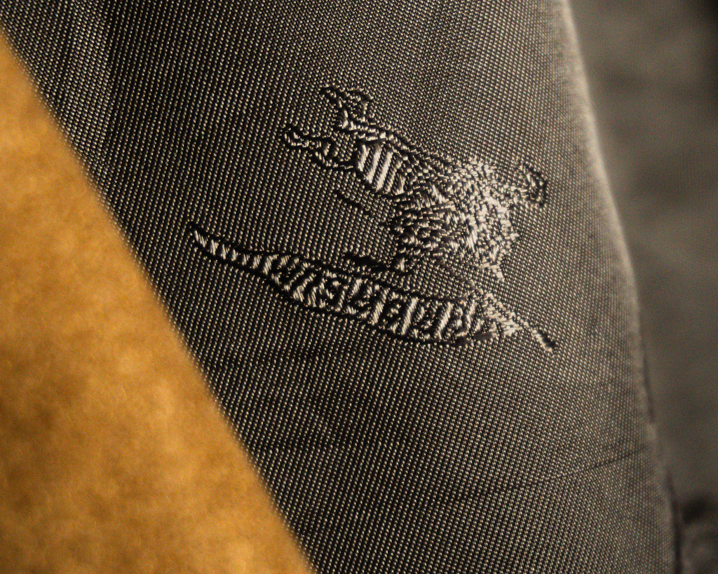Chaqueta Burberrys cruzada de cashmere — Talla aproximada XXL