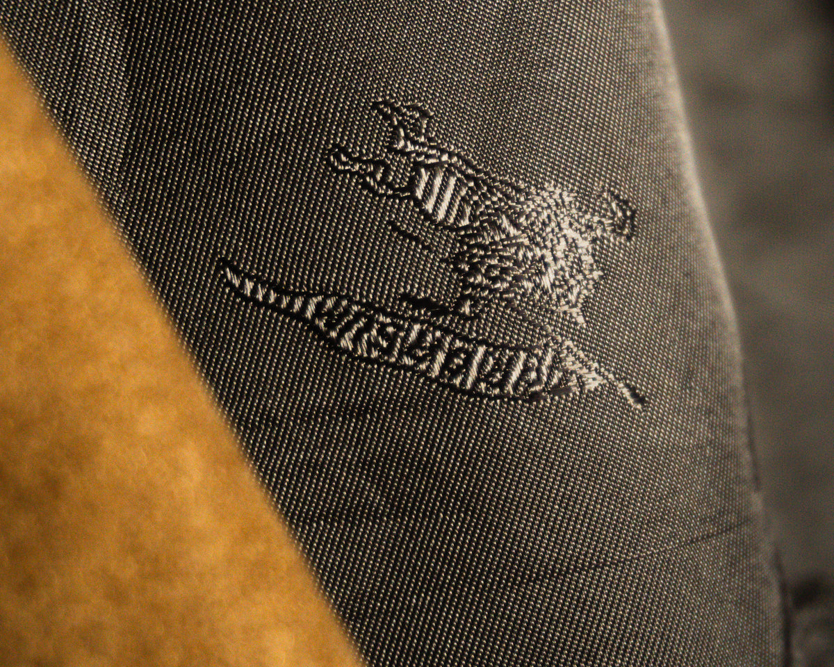 Chaqueta Burberrys cruzada de cashmere — Talla aproximada XXL