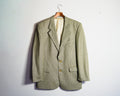 Blazer Hugo Boss de lana a microcuadros — Talla 48