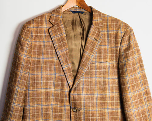 Blazer Brooks Brothers Milano a cuadros — Talla 40R