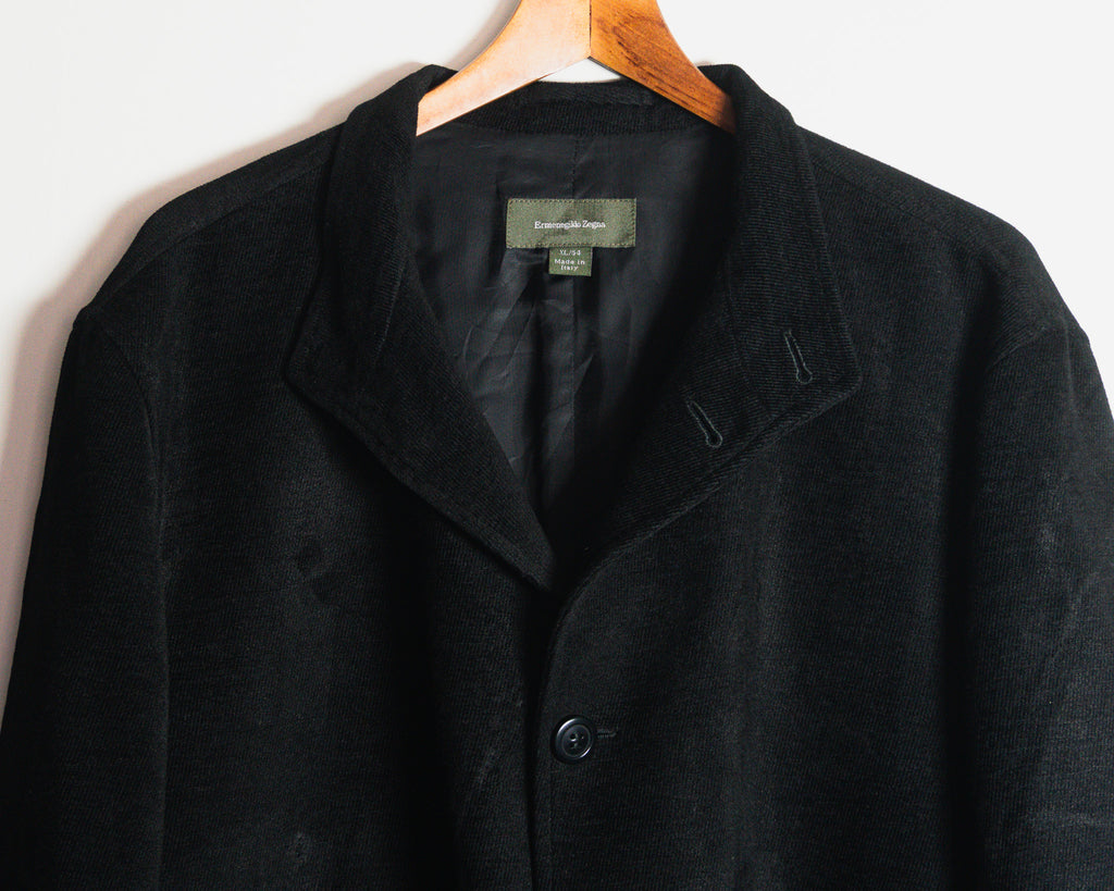Chaqueta Ermenegildo Zegna negra — Talla XL