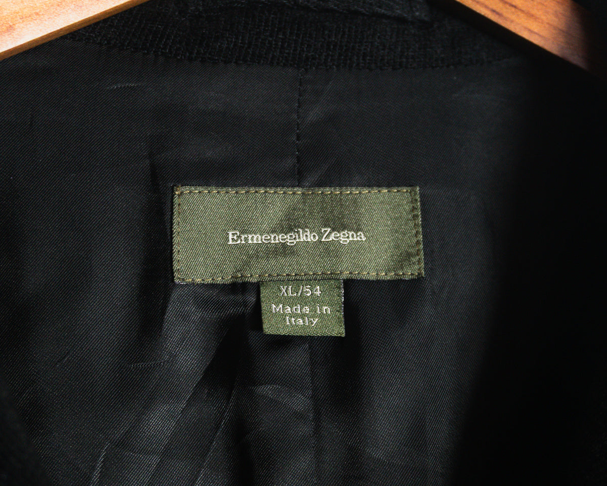 Chaqueta Ermenegildo Zegna negra — Talla XL