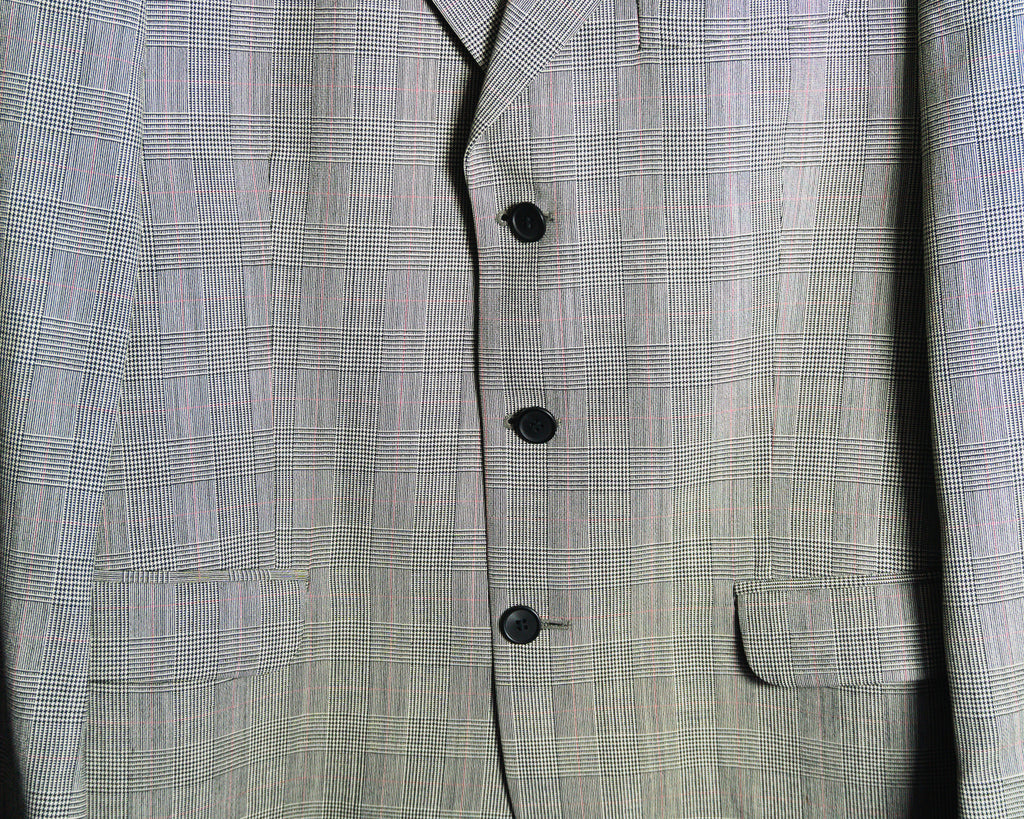 Chaqueta Yves Saint Laurent Pour Homme de cuadros — Talla 48