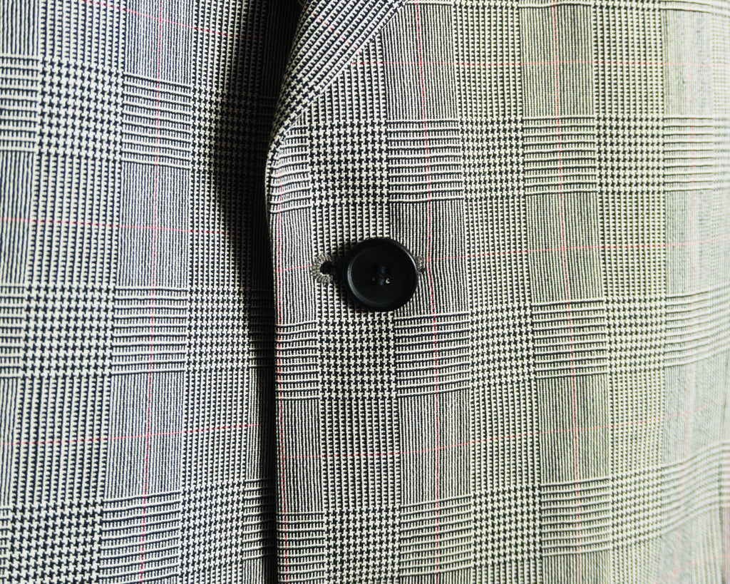 Chaqueta Yves Saint Laurent Pour Homme de cuadros — Talla 48