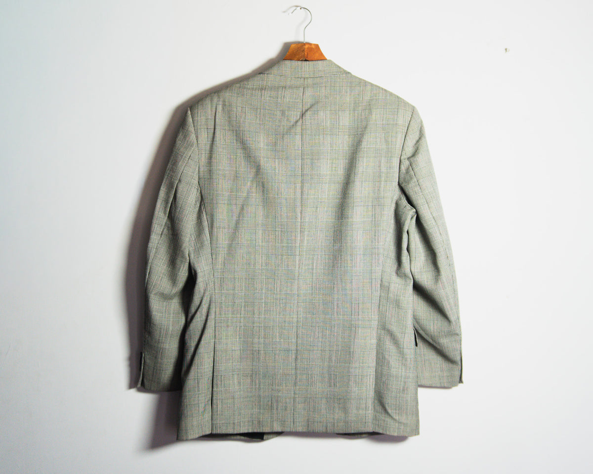 Chaqueta Yves Saint Laurent Pour Homme de cuadros — Talla 48