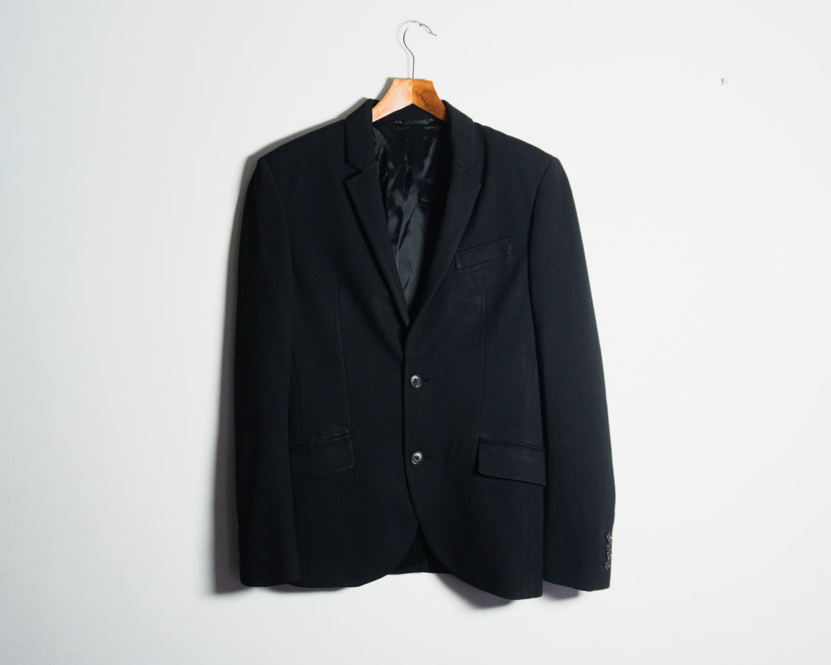 Blazer Armani Exchange negro — Talla aproximada S