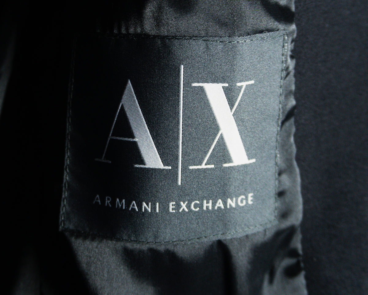 Blazer Armani Exchange negro — Talla aproximada S